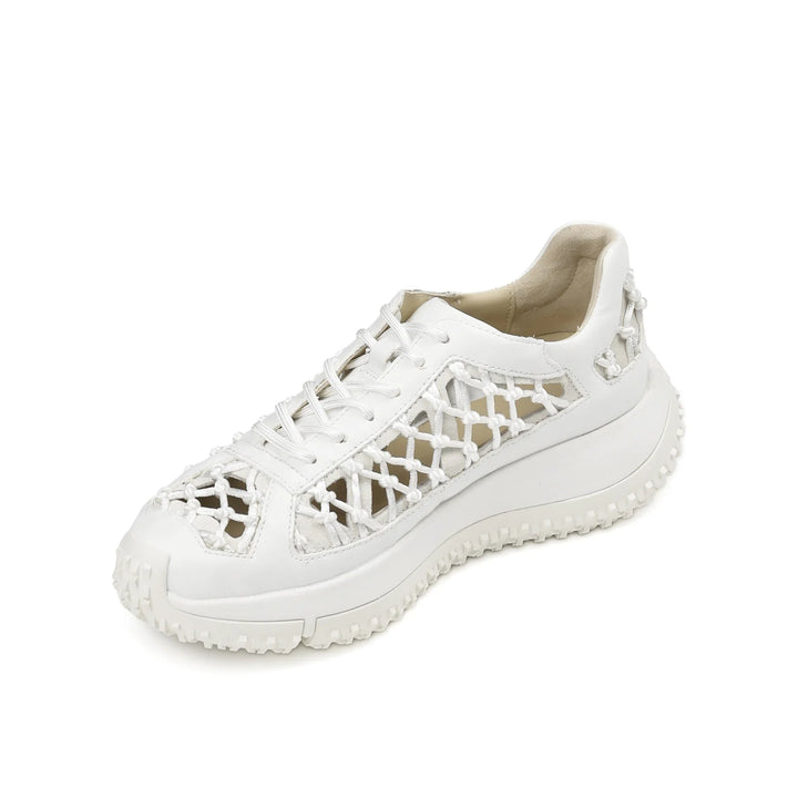 4CCCCEES KAPOK LINK WHITE SNEAKER Handbags | Shop now at Main &amp; Taylor Shoes!