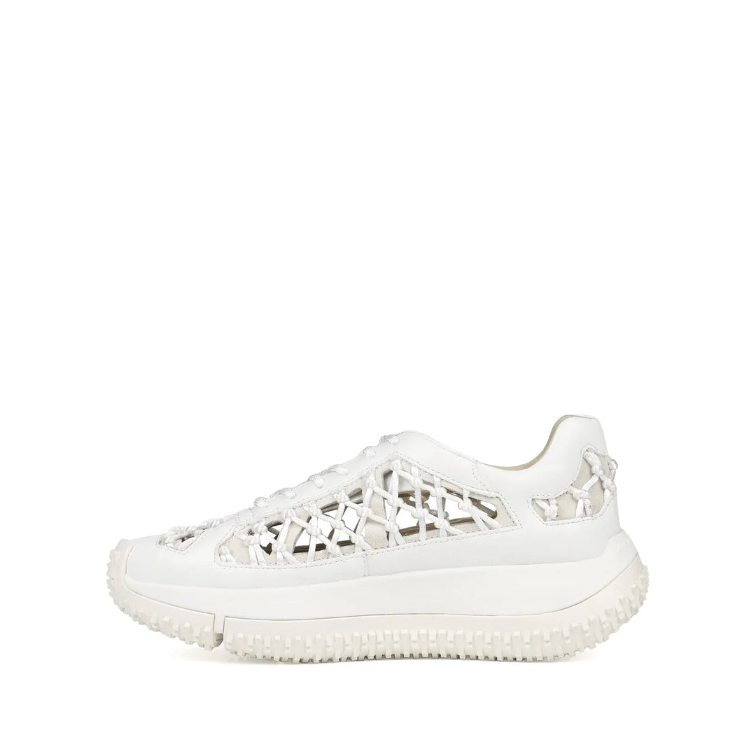 4CCCCEES KAPOK LINK WHITE SNEAKER Handbags | Shop now at Main &amp; Taylor Shoes!