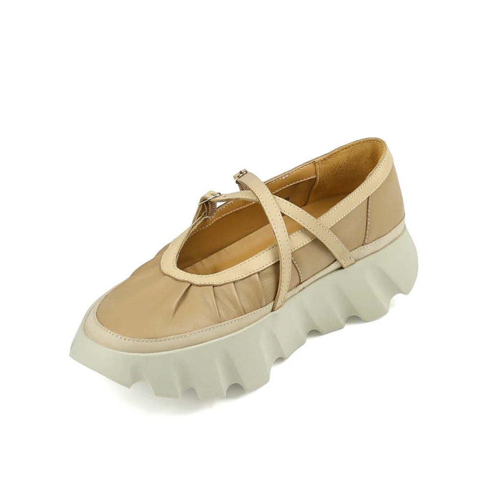 4CCCCEES TURA BOM BEIGE BALLET Shoes | Shop now at Main & Taylor Shoes!