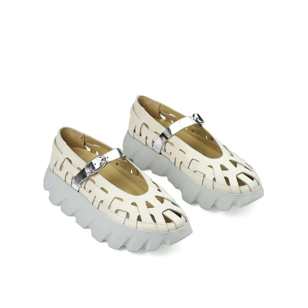 4CCCCEES TURA LEX CREAM MARYJANE Shoes | Shop now at Main &amp; Taylor Shoes!