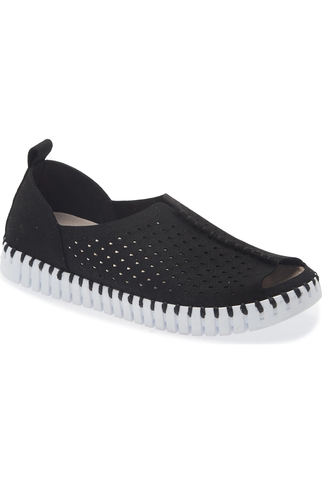 TUIP 9377 BLACK OPEN TOE