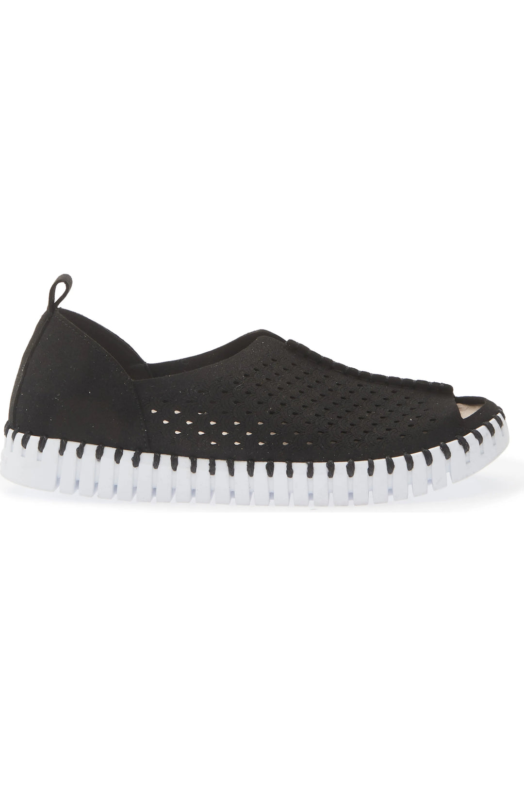 TUIP 9377 BLACK OPEN TOE