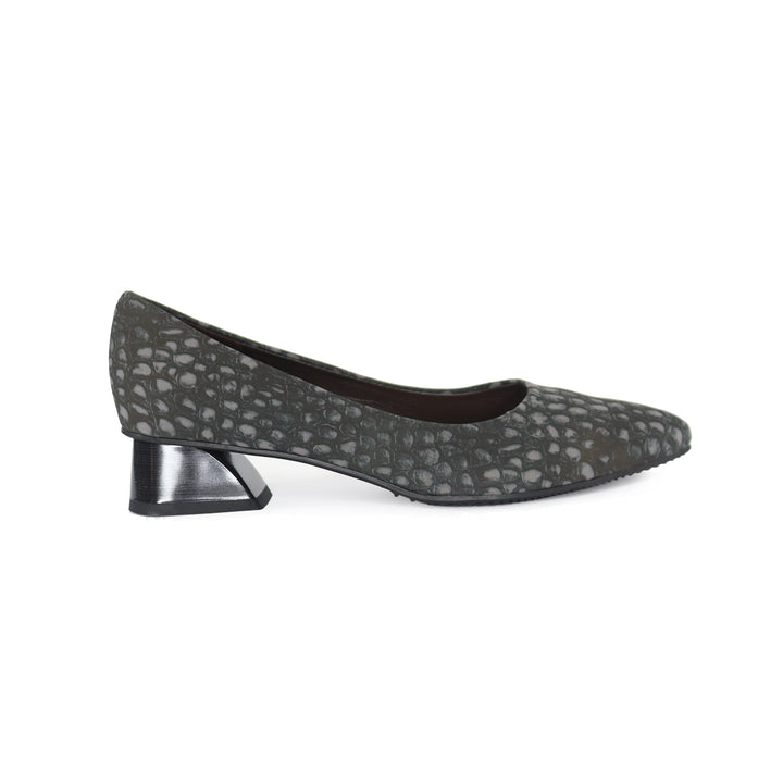 32328 GREY LOW HEEL