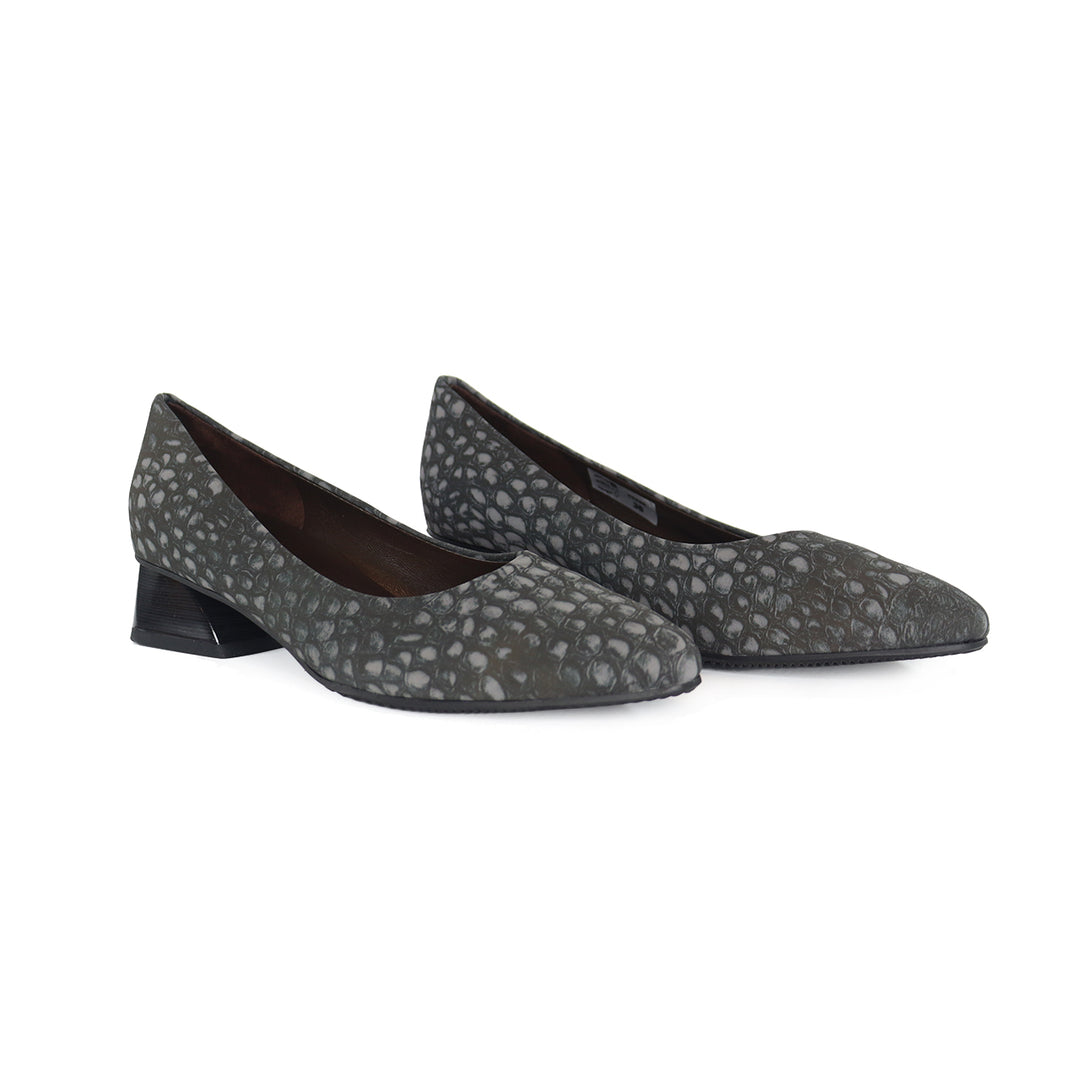 32328 GREY LOW HEEL