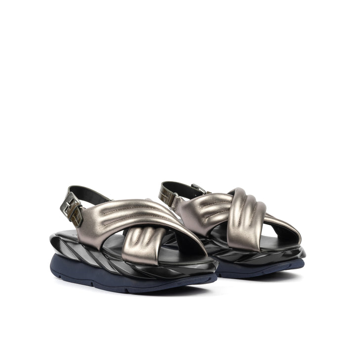 MELLOW MANA GUNMETAL SANDAL