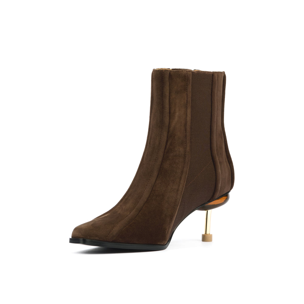 OSHA CORSA  CHOCOLATE SUEDE BOOT