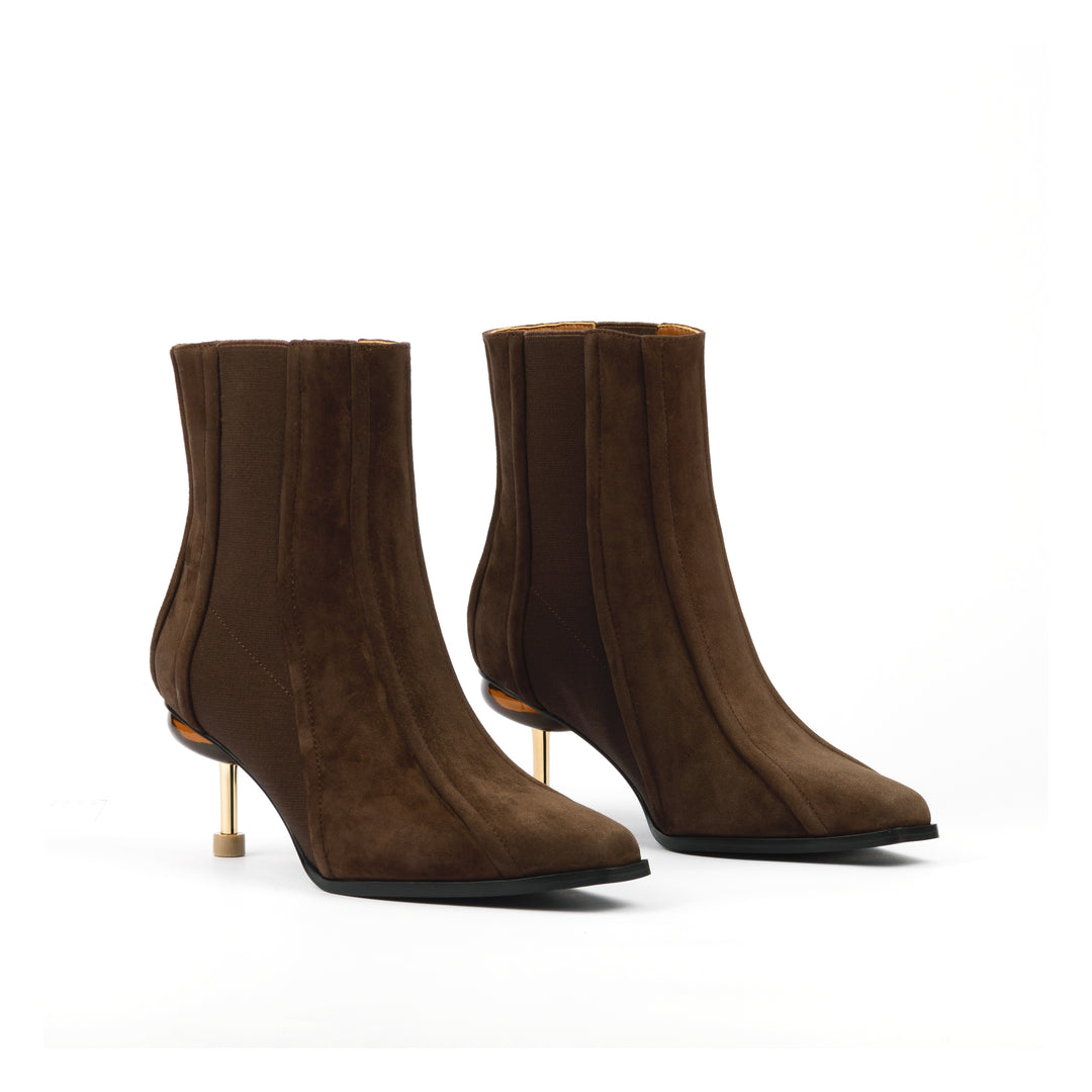 OSHA CORSA  CHOCOLATE SUEDE BOOT