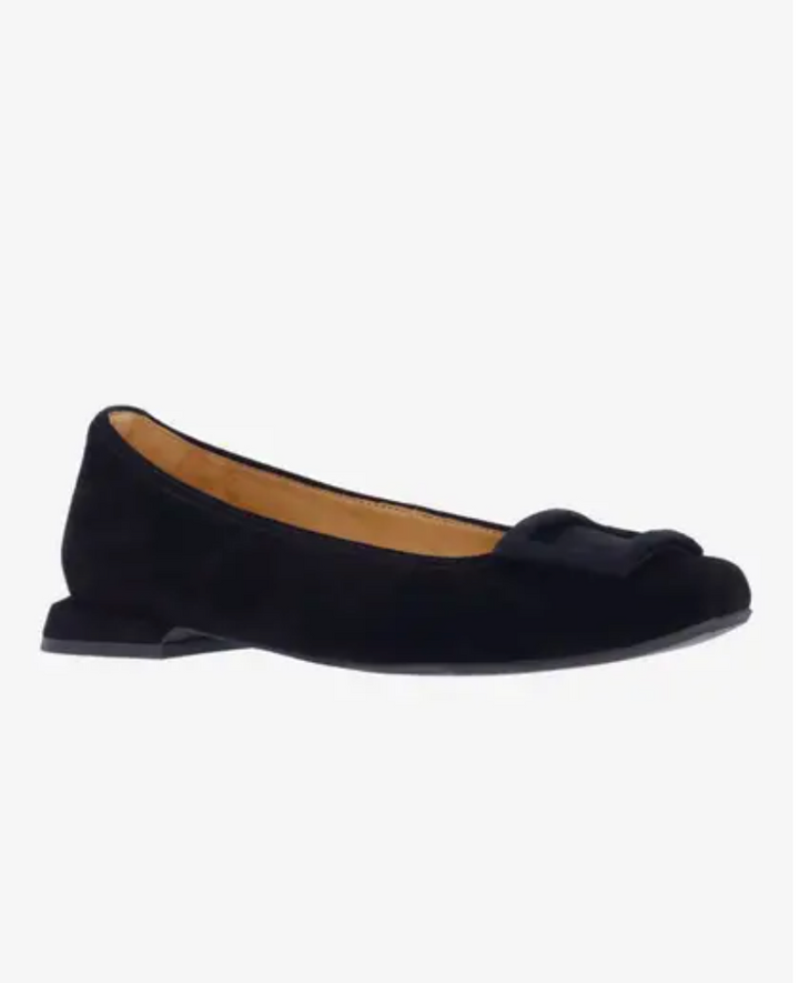 TALLULAH BLACK SUEDE