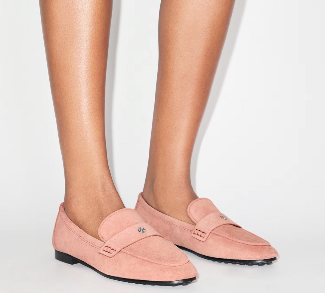 BALLET LOAFER DRIED ROSE SUEDE