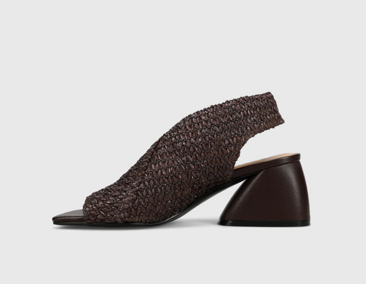 MAYLA TMORO STRAW SLINGBACK