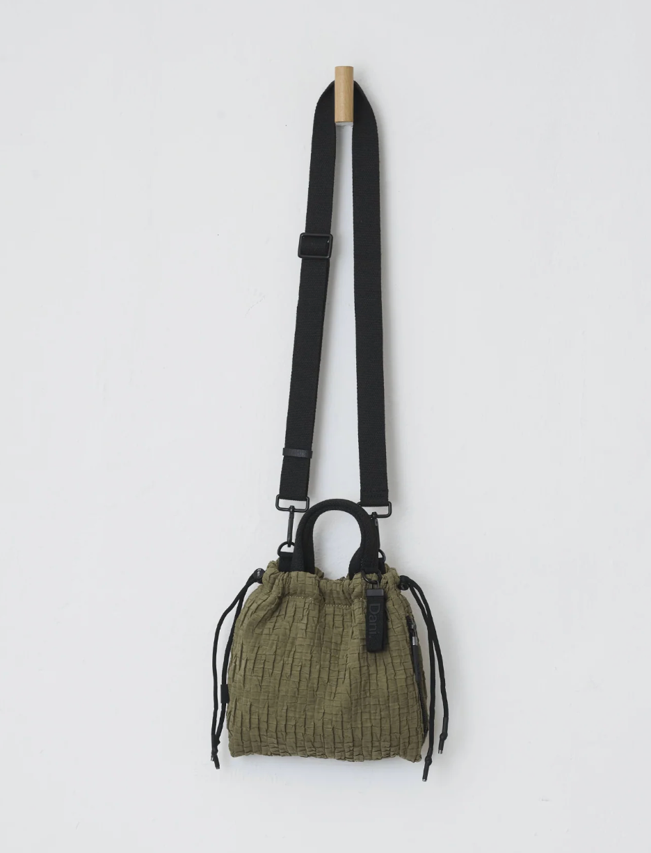 FRANKIE SMALL BUCKET BAG OLIVE