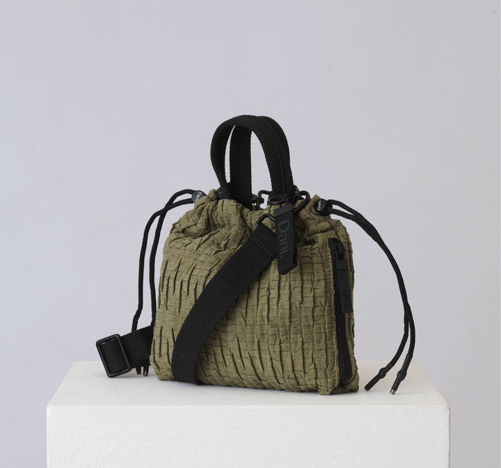 FRANKIE SMALL BUCKET BAG OLIVE