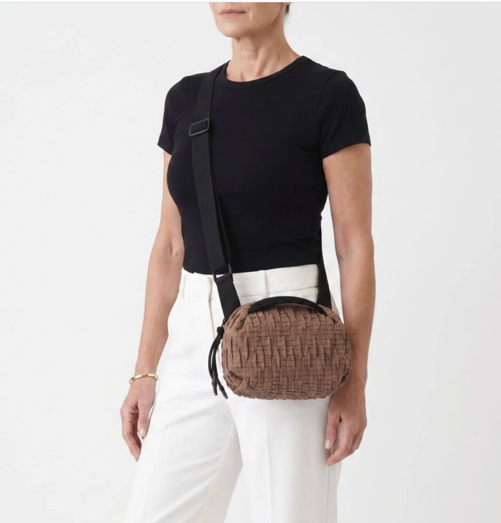 FRANKIE MINI CROSSBODY CINNAMON