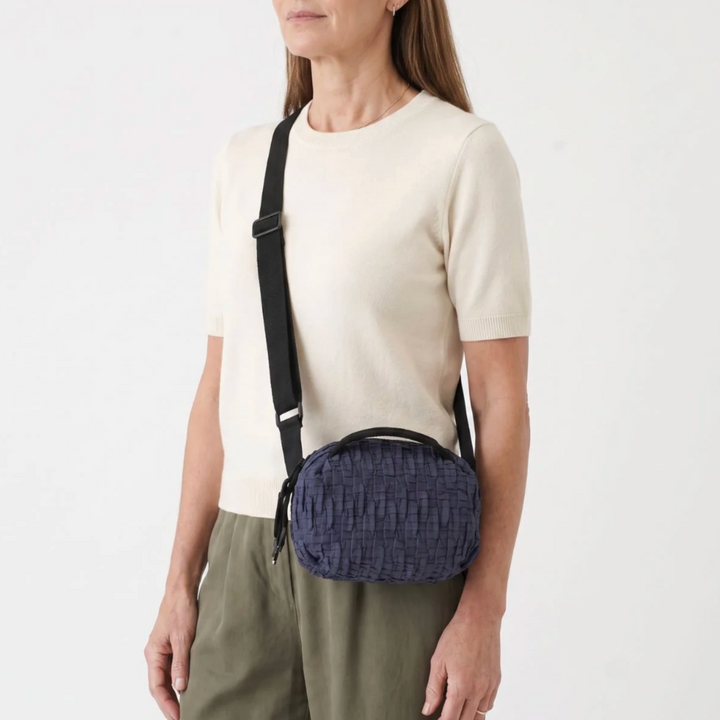FRANKIE MINI CROSSBODY NAVY