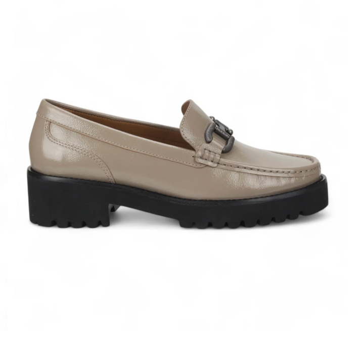 CARRERA TAUPE PATENT LOAFER