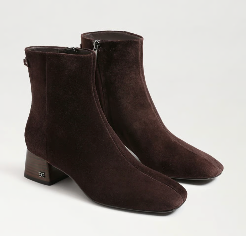 PAIGE CAFE NOIR BROWN SUEDE BOOT