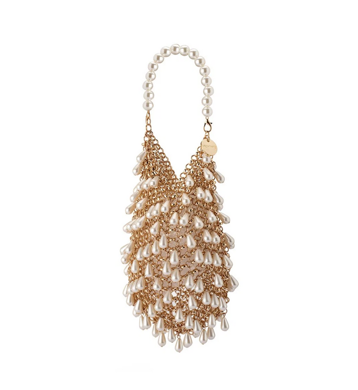 JADEN PEARL CHAIN CHAMPAGNE