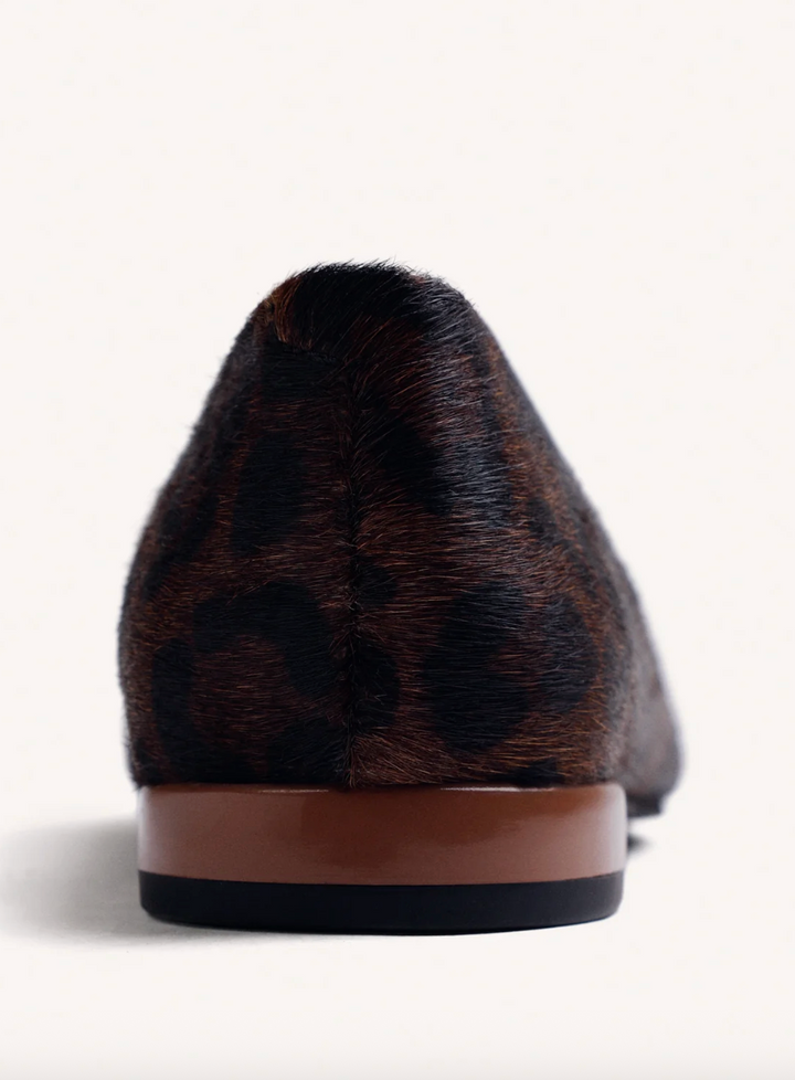 80165 BROWN LEOPARD HAIRCALF BALLET