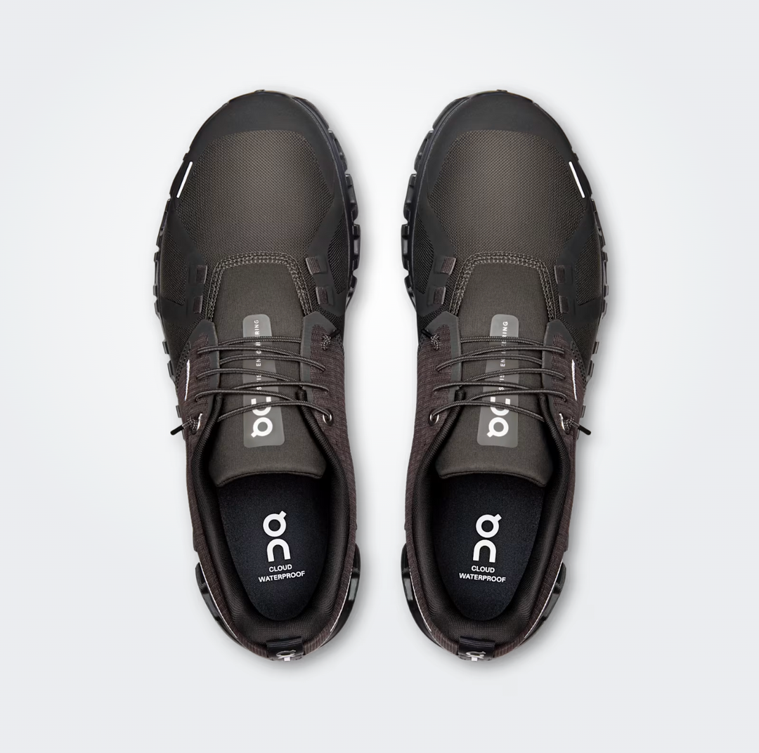 CLOU6 WATERPROF MEN ESPRESSO/BLACK SNEAKER