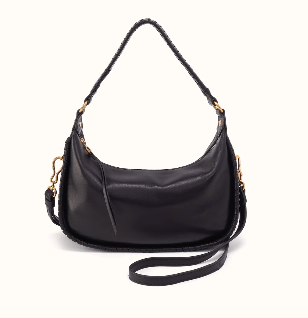 MIA CRESCENT HOBO BLACK