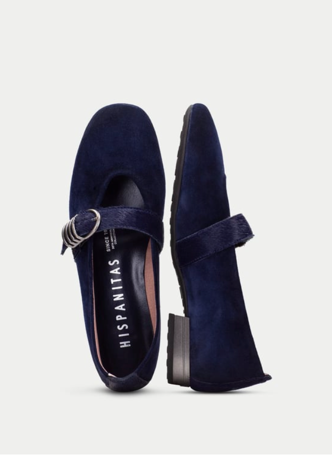 HI265098 NAVY SUEDE MARYJANE