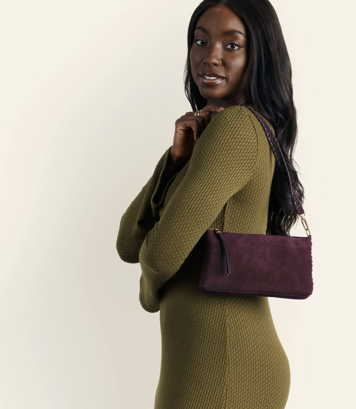 DARCY CROSSBODY DARK CHERRY