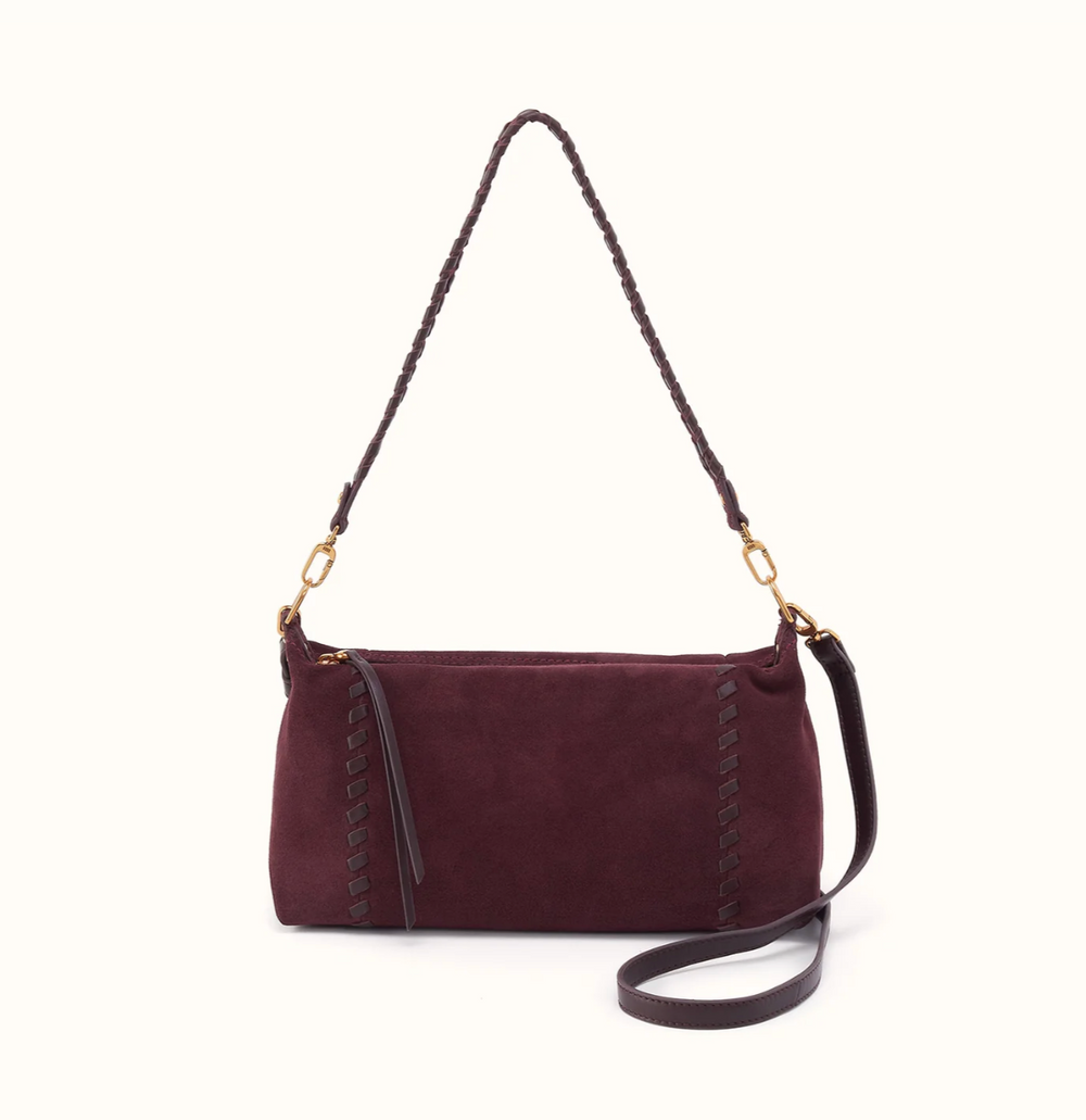DARCY SHOULDER DARK CHERRY BAG