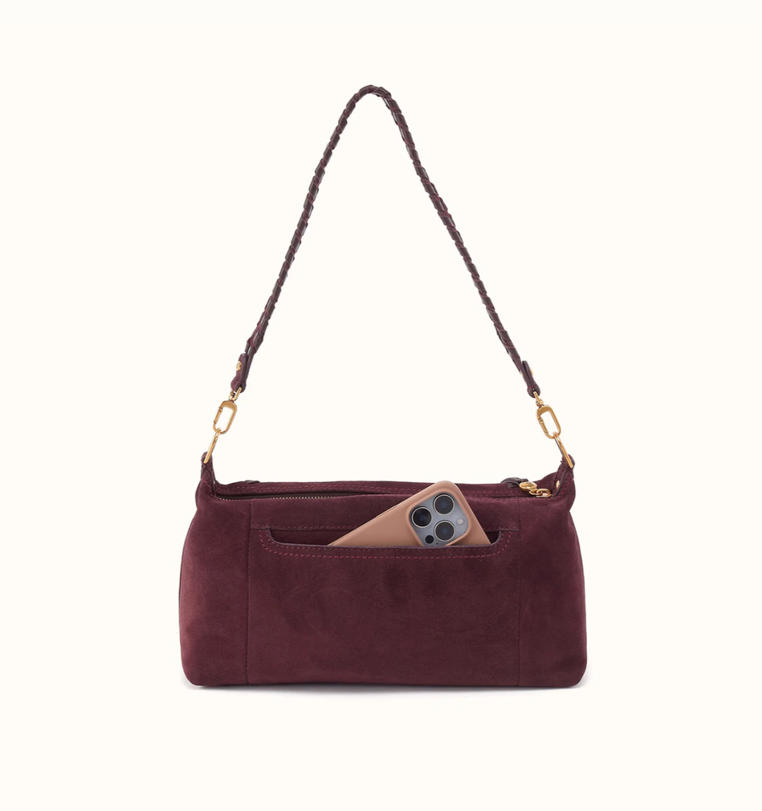 DARCY SHOULDER DARK CHERRY BAG