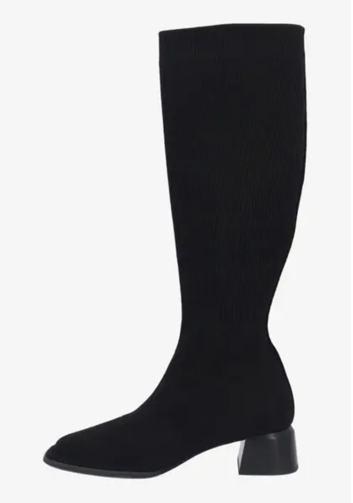 NOLITA BLACK KNIT BOOT