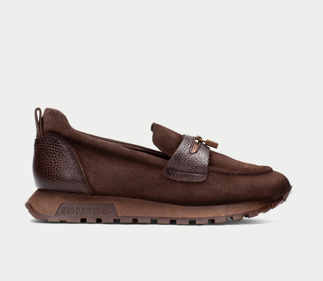 HI265166 ESPRESSO SUEDE LOAFER
