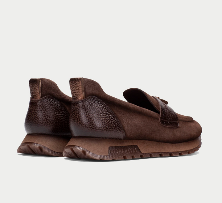 HI265166 ESPRESSO SUEDE LOAFER