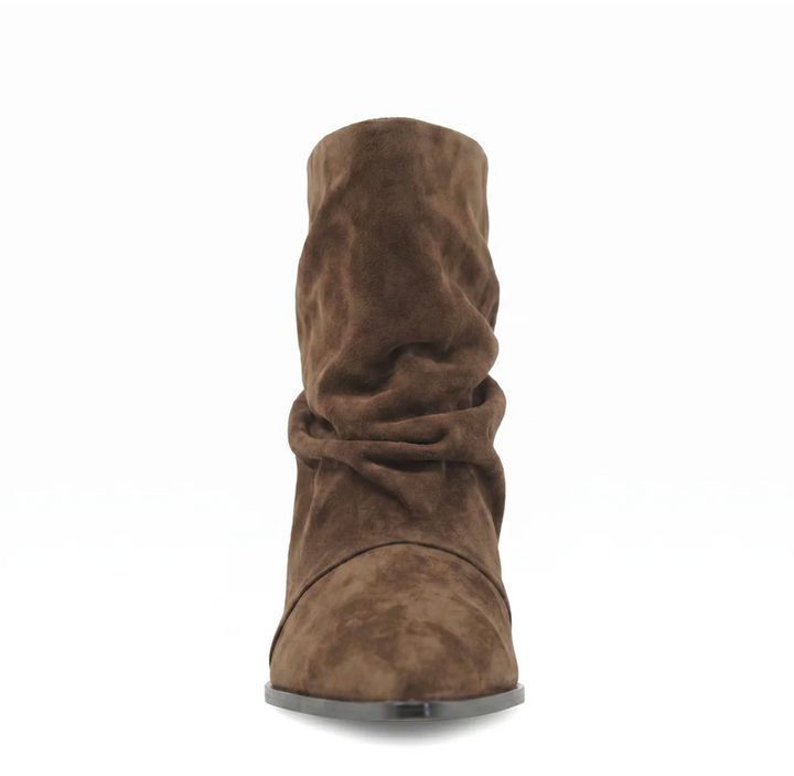 TRINITY MINK SUEDE BOOTS