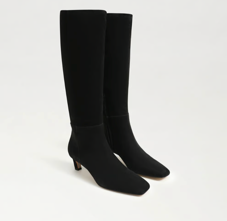 PERLA BLACK SUEDE BOOT