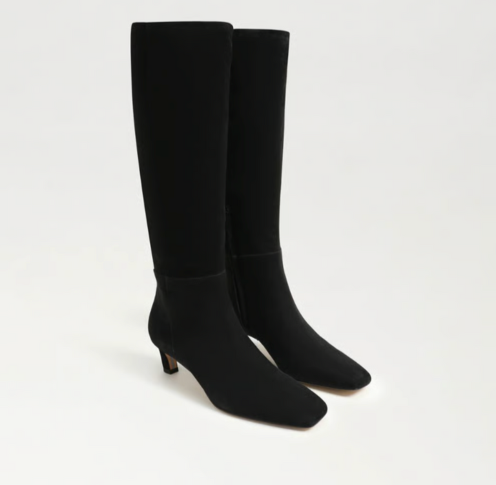 PERLA BLACK SUEDE BOOT
