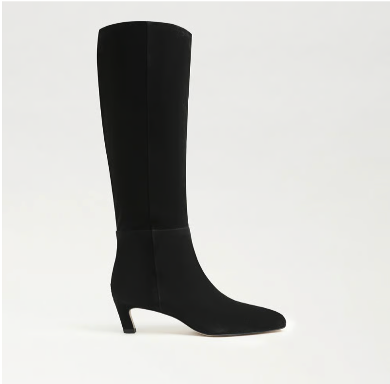 PERLA BLACK SUEDE BOOT