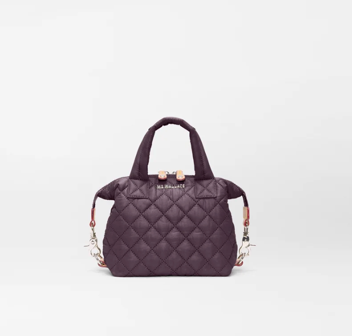 SUTTON MICRO TOTE RAISIN