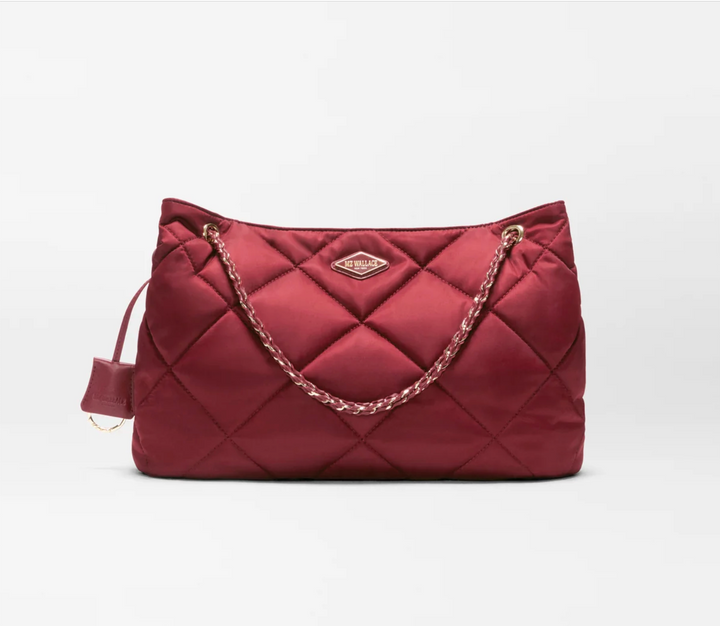 FRANKIE MEDIUM TOTE CLARET