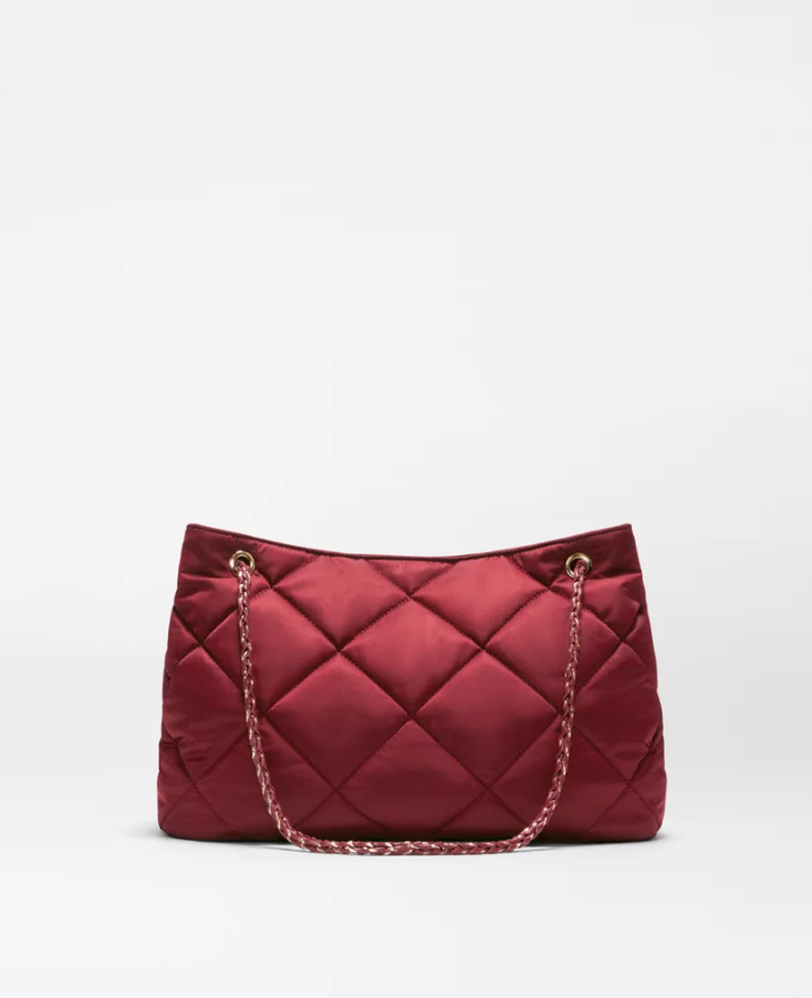 FRANKIE MEDIUM TOTE CLARET
