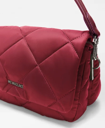 MADISON FLAP CROSSBODY CLARET