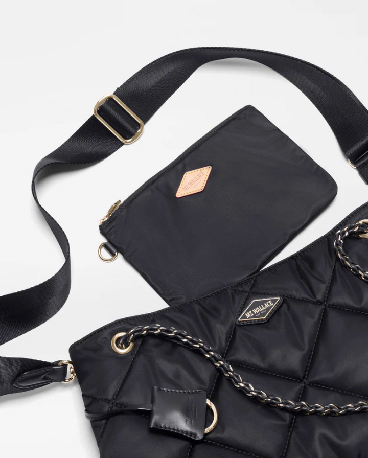 FRANKIE MEDIUM TOTE BLACK
