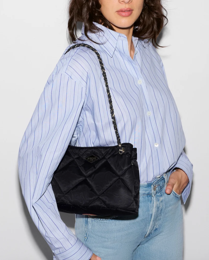 FRANKIE SMALL TOTE BLACK