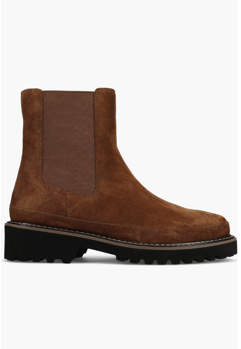 ZELDA WHISKEY SUEDE BOOT