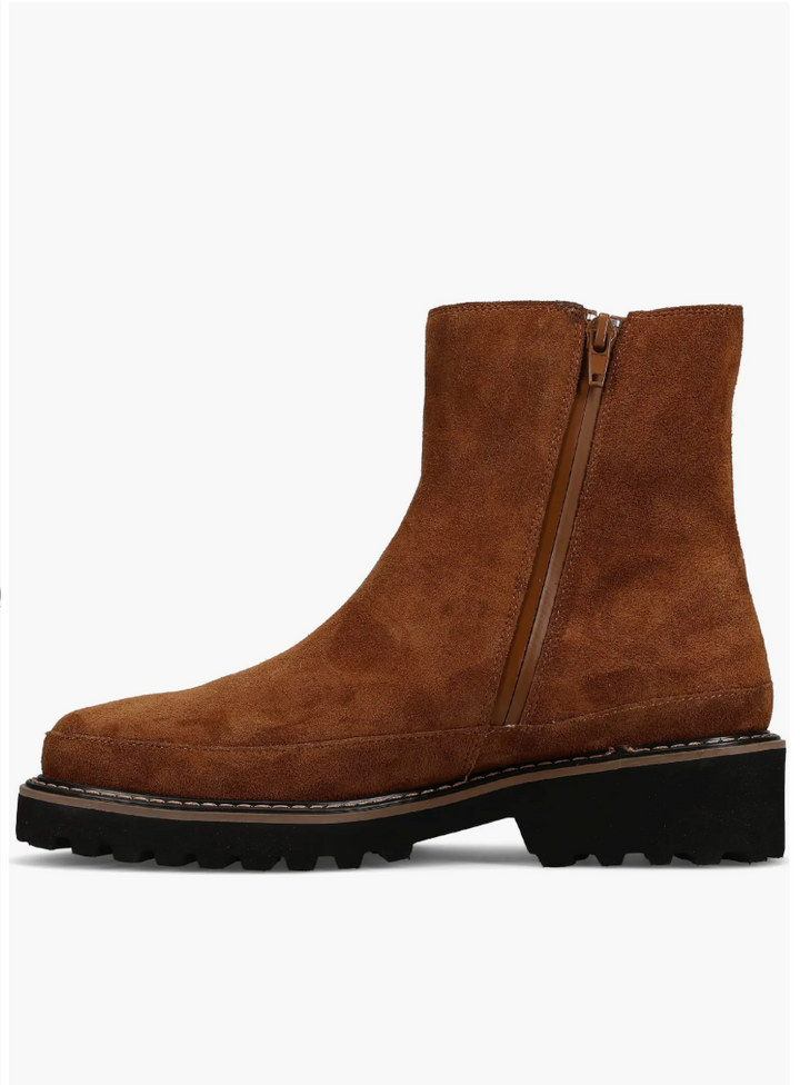 ZELDA WHISKEY SUEDE BOOT