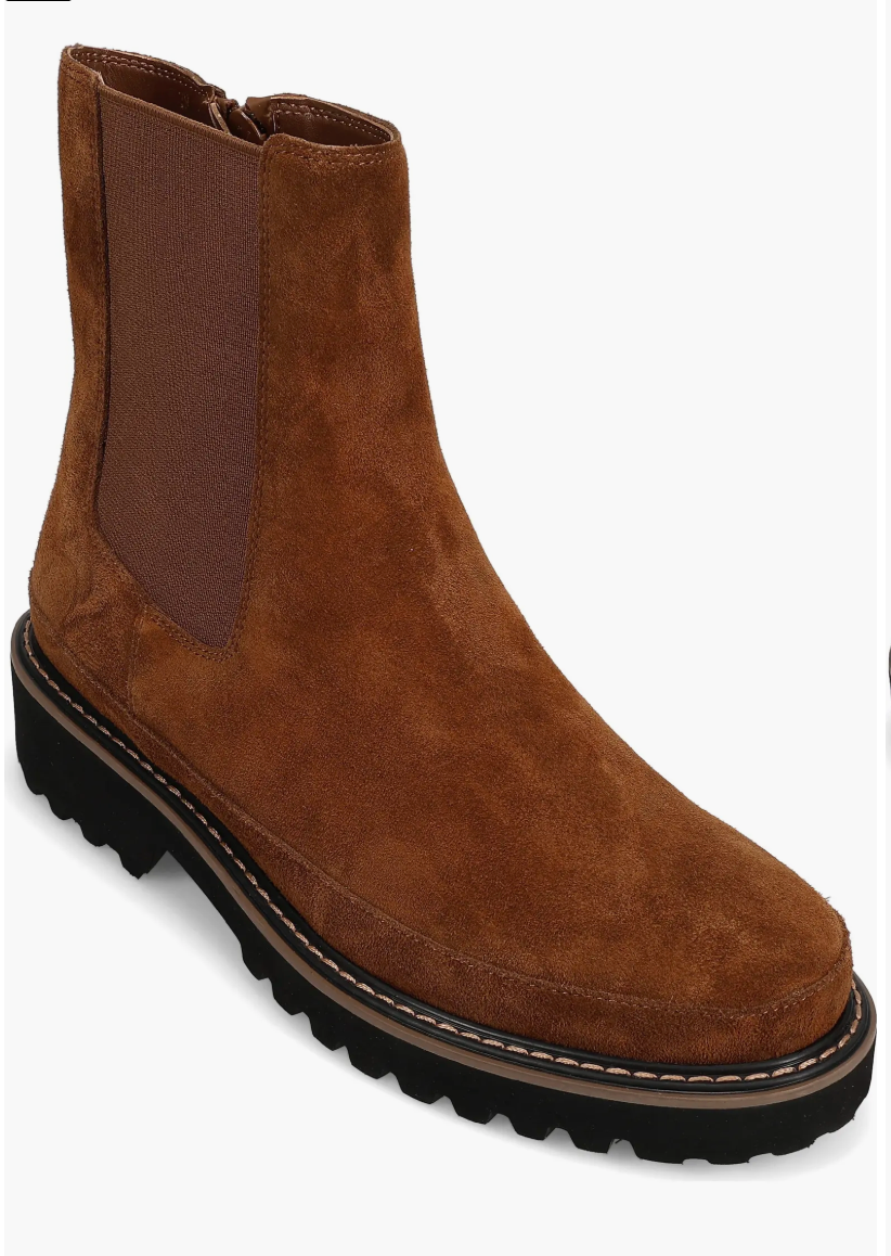 ZELDA WHISKEY SUEDE BOOT
