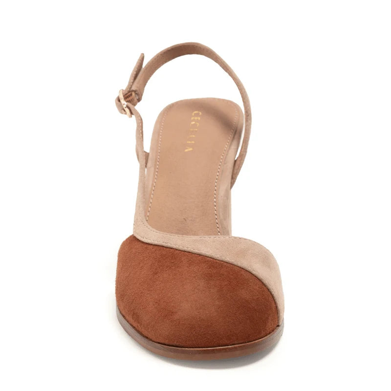 SOPHIA CAFE/TEA SLINGBACK