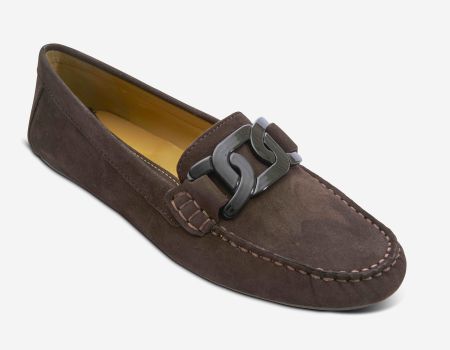 VANELI AIKER CHOCOLATE SUEDE Shoes | Shop now at Main & Taylor Shoes!