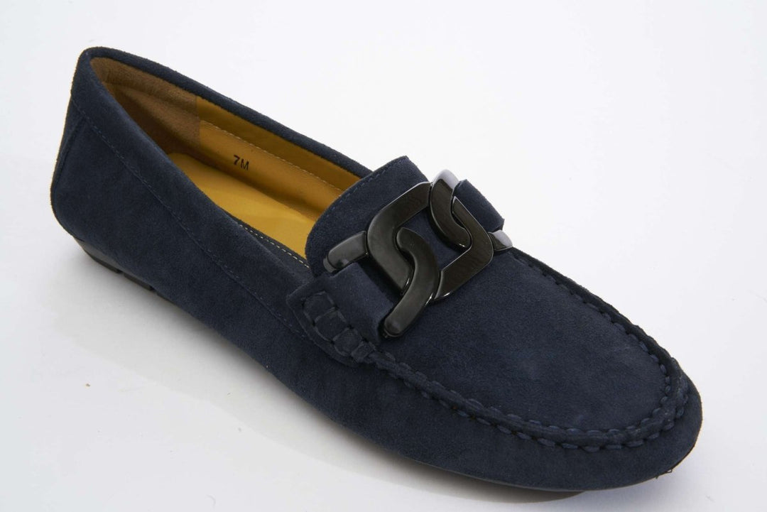 VANELI AIKER NAVY SUEDE Shoes | Shop now at Main & Taylor Shoes!