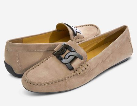 VANELI AIKER TAUPE SUEDE Shoes | Shop now at Main &amp; Taylor Shoes!