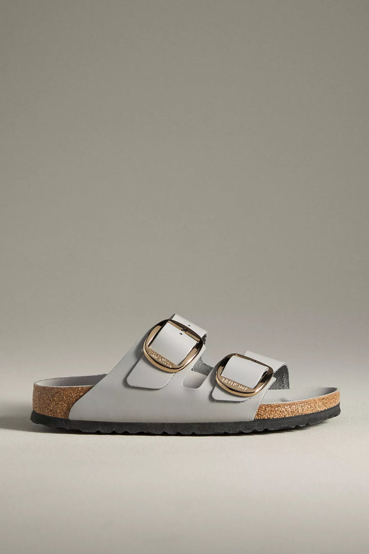 Birkenstock ARIZONA BIG BUCKLE HIGH SHINE STONE Shoes | Shop now at Main &amp; Taylor Shoes!