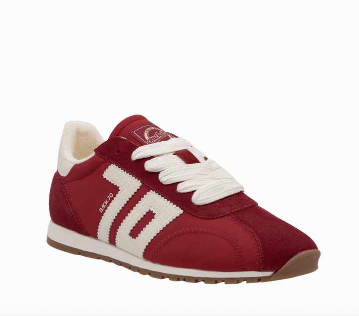 BACK 70 ASIAN RED/WHITE SNEAKER SHOES | Shop now at Main &amp; Taylor Shoes!